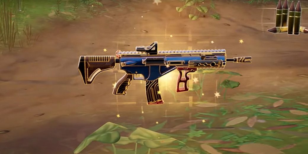 The Mythic MK-Seven Assault Rifle is the strongest Fortnite weapon.