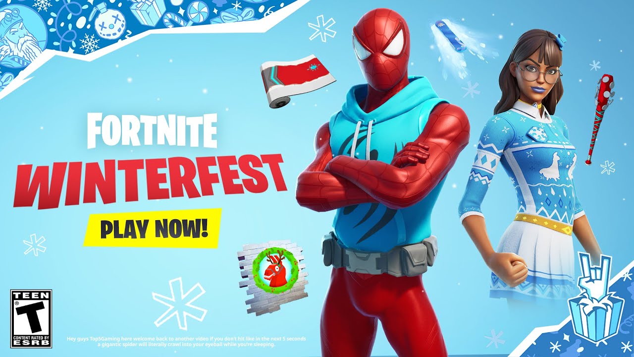 Free Fortnite Skins Are Coming During Winterfest Event