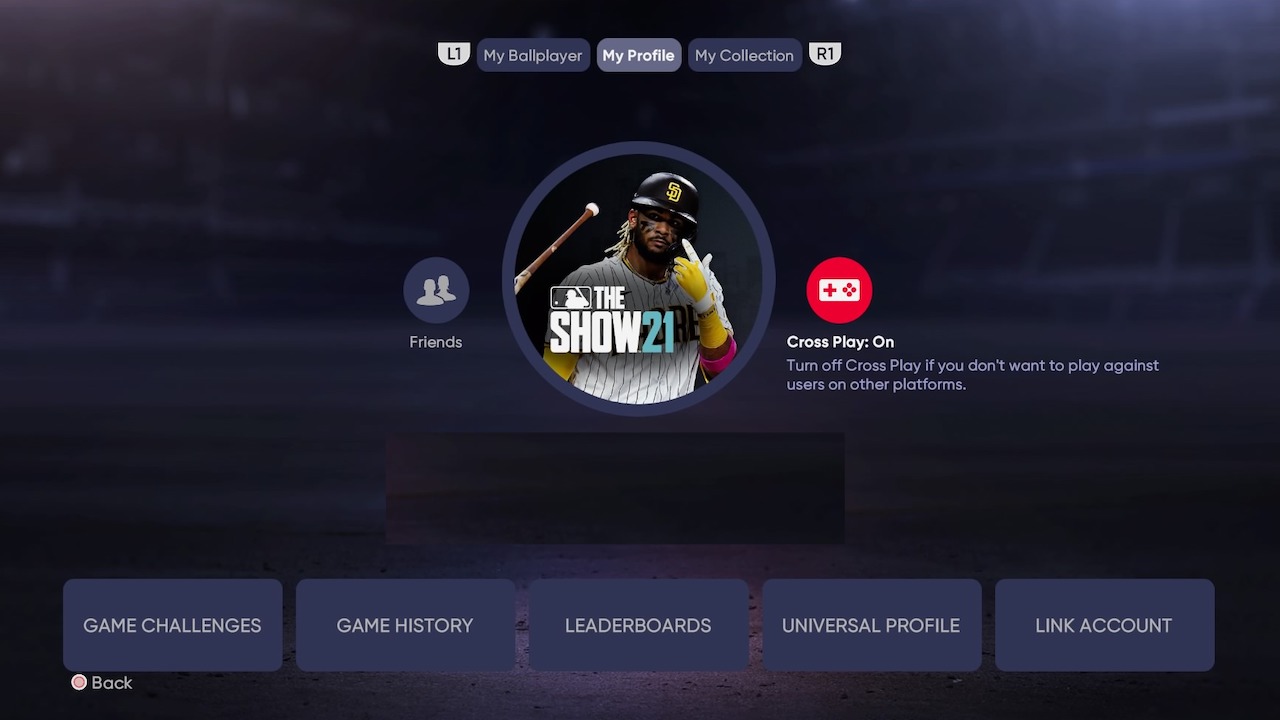mlb the show 21 cross play and invite friends to play