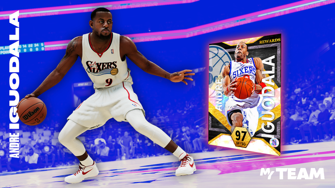 nba 2k22 myteam season 4 reward andre iguodala card