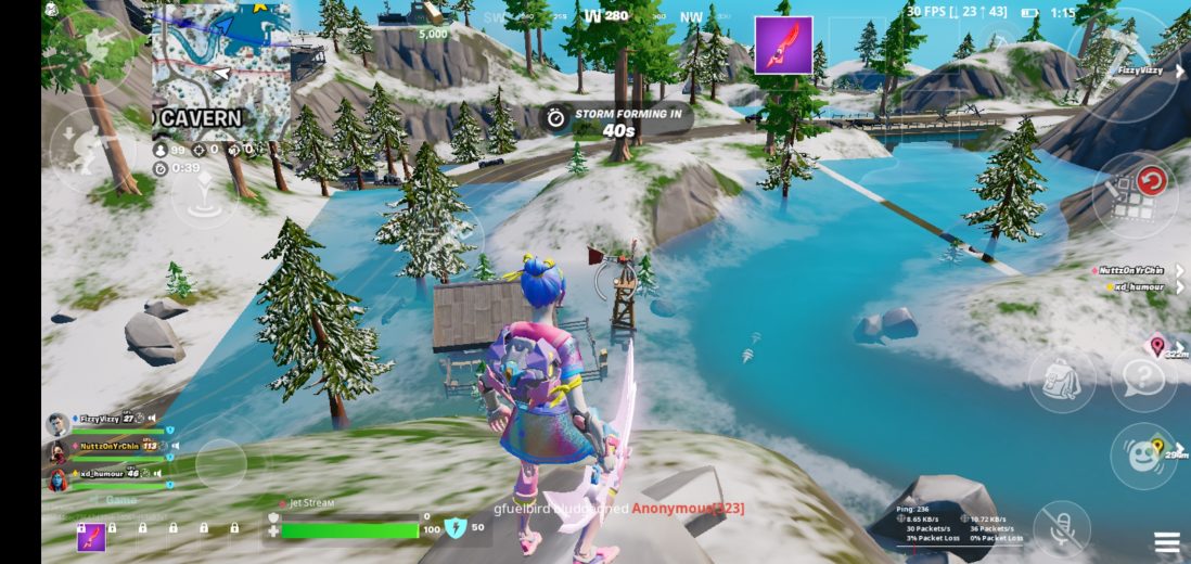 The next Fortnite live event will most likely include another flood.