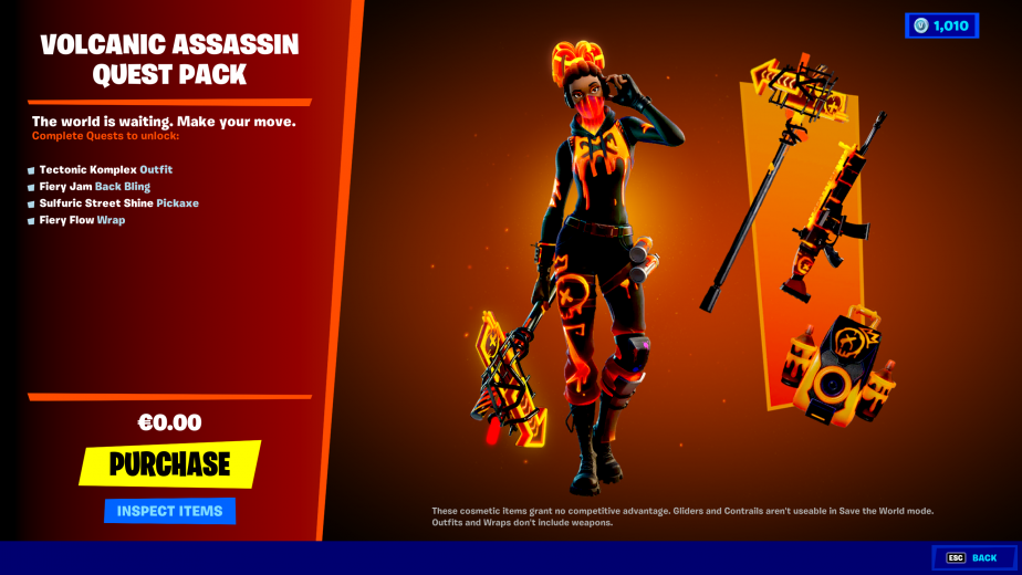 How to Get Free Fortnite Skin (Volcanic Assassin Pack)
