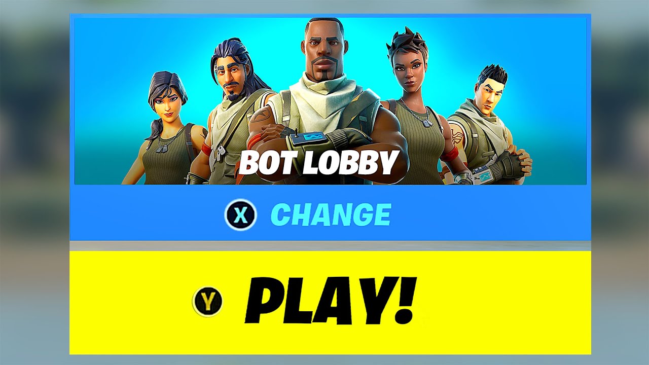 How To Get Into a Fortnite Bot Lobby (Chapter 3 Season 2)