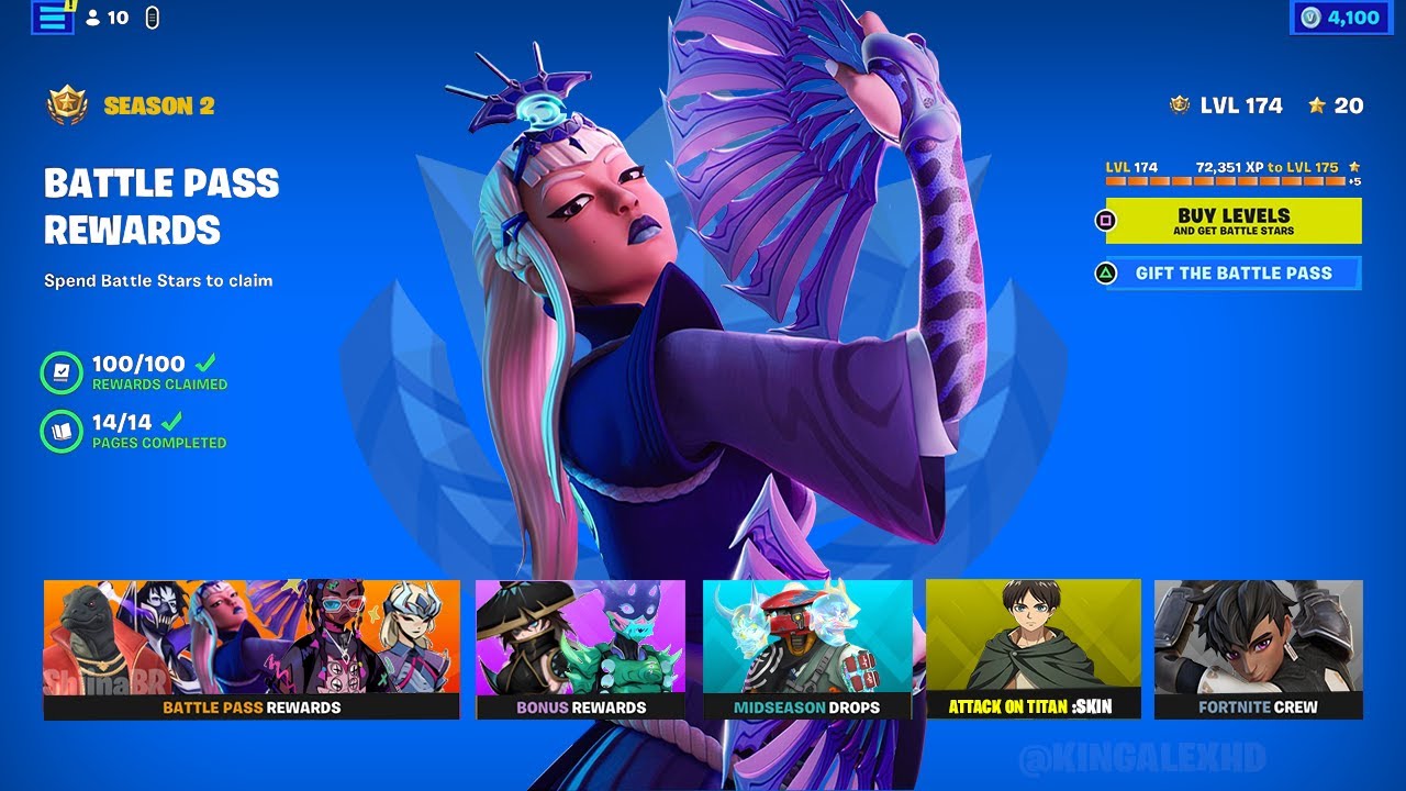 All Fortnite Chapter 4 Season 2 Battle Pass Skins Have Been Revealed